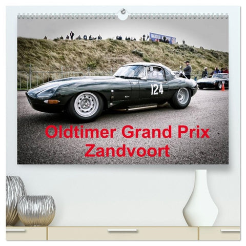 Oldtimer Grand Prix Zandvoort (hochwertiger Premium Wandkalender 2026 DIN A2 quer), Kunstdruck in Hochglanz