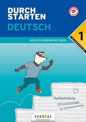 Durchstarten Deutsch 1. Klasse Mittelschule/AHS Rechtschreibung üben