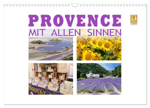 Provence mit allen Sinnen (Wandkalender 2027 DIN A3 quer), CALVENDO Monatskalender