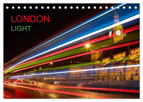 London Light (Tischkalender 2027 DIN A5 quer), CALVENDO Monatskalender