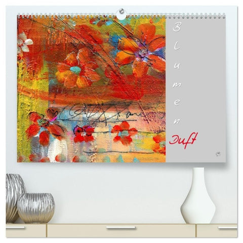 Blumenduft (hochwertiger Premium Wandkalender 2027 DIN A2 quer), Kunstdruck in Hochglanz