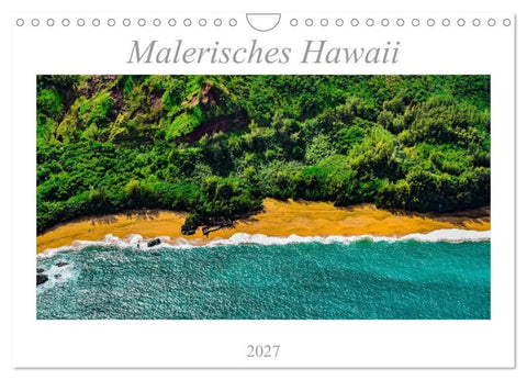 Malerisches Hawaii (Wandkalender 2027 DIN A4 quer), CALVENDO Monatskalender