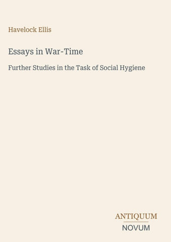 Essays in War-Time