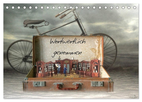 Wortwörtlich genommen (Tischkalender 2027 DIN A5 quer), CALVENDO Monatskalender