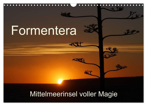 Formentera - Mittelmeerinsel voller Magie (Wandkalender 2026 DIN A3 quer), CALVENDO Monatskalender