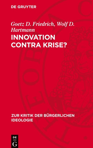 Innovation contra Krise?