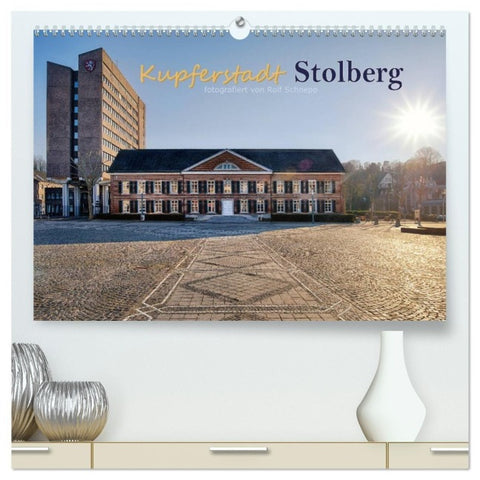 Kupferstadt Stolberg (hochwertiger Premium Wandkalender 2027 DIN A2 quer), Kunstdruck in Hochglanz