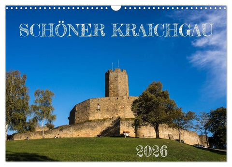 Schöner Kraichgau (Wandkalender 2026 DIN A3 quer), CALVENDO Monatskalender