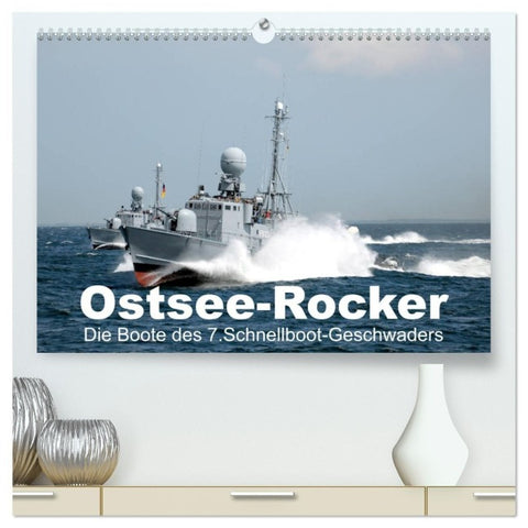 Ostsee-Rocker (hochwertiger Premium Wandkalender 2027 DIN A2 quer), Kunstdruck in Hochglanz