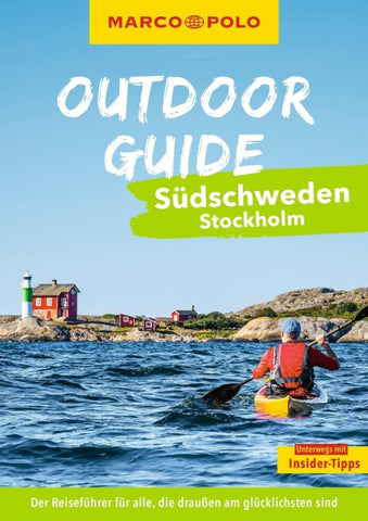 MARCO POLO OUTDOOR GUIDE Reiseführer Südschweden, Stockholm
