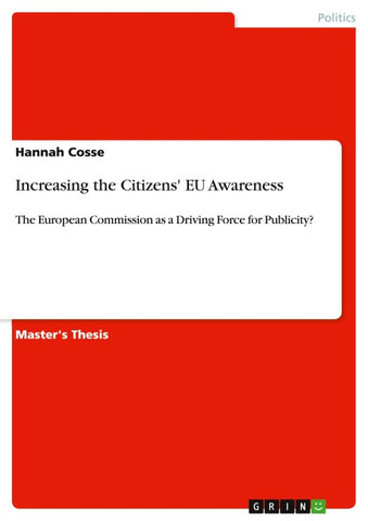 Increasing the Citizens' EU Awareness