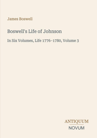 Boswell's Life of Johnson