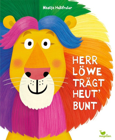 Herr Löwe trägt heut' bunt