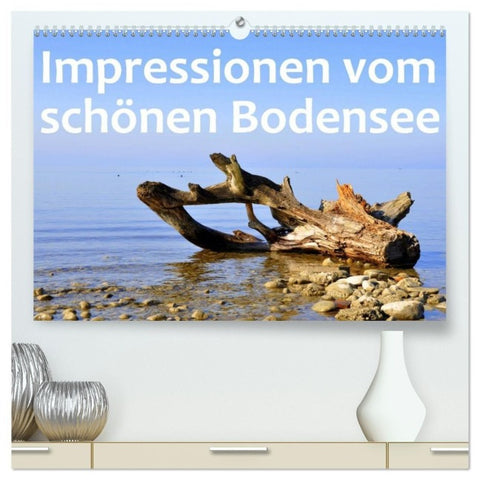 Impressionen vom schönen Bodensee (hochwertiger Premium Wandkalender 2027 DIN A2 quer), Kunstdruck in Hochglanz