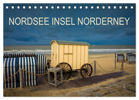 Nordsee Insel Norderney (Tischkalender 2026 DIN A5 quer), CALVENDO Monatskalender