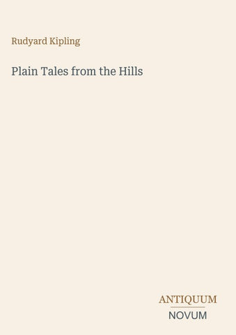 Plain Tales from the Hills