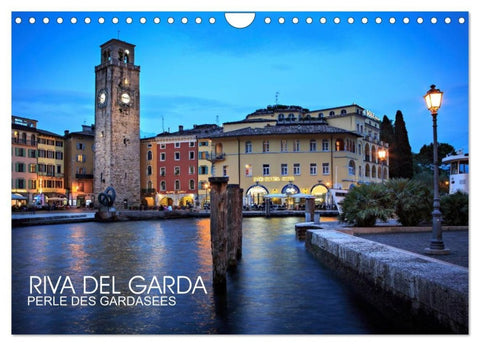 Riva del Garda - Perle des Gardasees (Wandkalender 2027 DIN A4 quer), CALVENDO Monatskalender