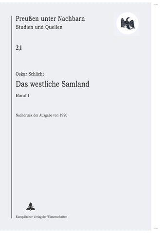Das westliche Samland