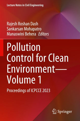 Pollution Control for Clean Environment—Volume 1