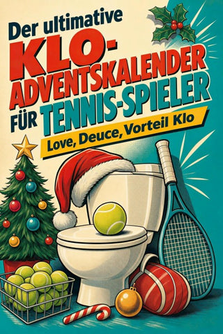 Der ultimative Klo-Adventskalender für Tennis-Spieler