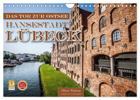 Lübeck - Das Tor zur Ostsee (Wandkalender 2026 DIN A4 quer), CALVENDO Monatskalender