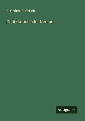Gefäßkunde oder Keramik