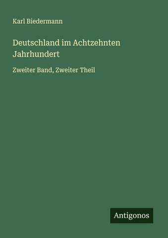 Deutschland im Achtzehnten Jahrhundert