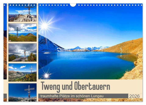 Tweng und Obertauern (Wandkalender 2026 DIN A3 quer), CALVENDO Monatskalender