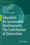Education for Sustainable Development: The Contribution of Universities