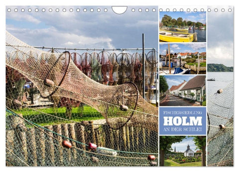 Fischersiedlung Holm an der Schlei (Wandkalender 2027 DIN A4 quer), CALVENDO Monatskalender