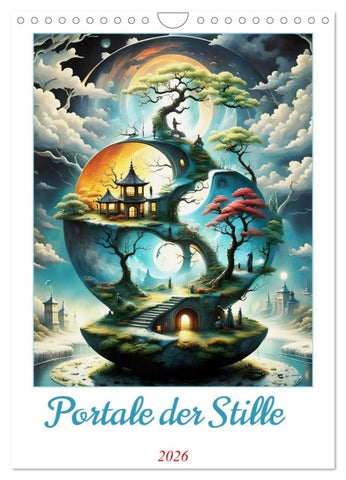 Portale der Stille (Wandkalender 2026 DIN A4 hoch), CALVENDO Monatskalender