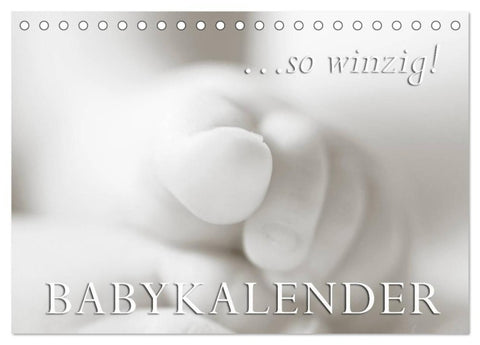 ...so winzig - Babykalender (Tischkalender 2027 DIN A5 quer), CALVENDO Monatskalender