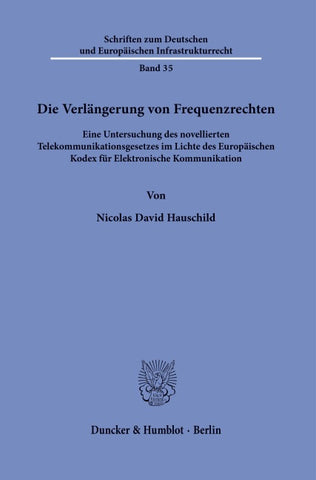 Die Verlängerung von Frequenzrechten