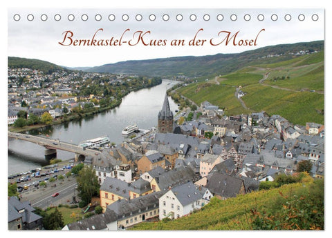 Bernkastel-Kues an der Mosel (Tischkalender 2026 DIN A5 quer), CALVENDO Monatskalender