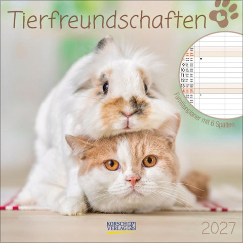 Tierfreundschaften - Familientimer 2027