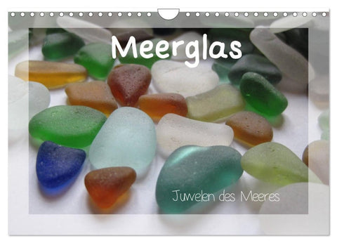 Meerglas - Juwelen der Meeres (Wandkalender 2027 DIN A4 quer), CALVENDO Monatskalender