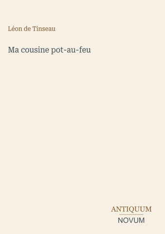 Ma cousine pot-au-feu