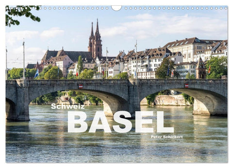 Schweiz - Basel (Wandkalender 2026 DIN A3 quer), CALVENDO Monatskalender