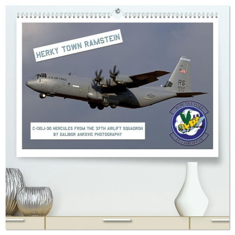 HERKY TOWN RAMSTEIN (hochwertiger Premium Wandkalender 2027 DIN A2 quer), Kunstdruck in Hochglanz