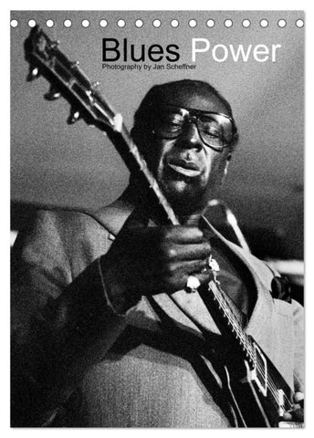 Blues Power (Tischkalender 2026 DIN A5 hoch), CALVENDO Monatskalender