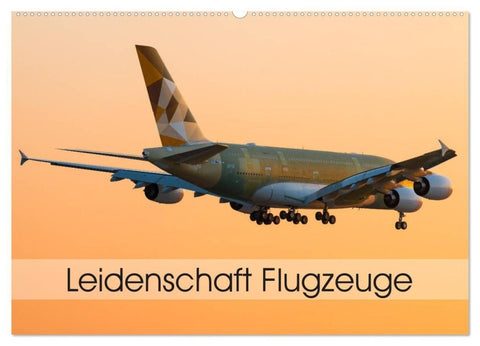 Leidenschaft Flugzeuge (Wandkalender 2027 DIN A2 quer), CALVENDO Monatskalender