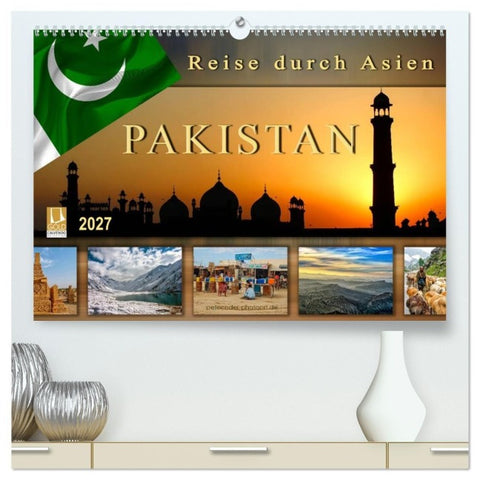 Reise durch Asien - Pakistan (hochwertiger Premium Wandkalender 2027 DIN A2 quer), Kunstdruck in Hochglanz
