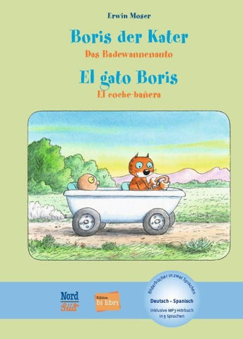 Boris der Kater – Das Badewannenauto (Deutsch-Spanisch)