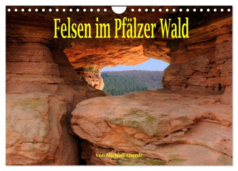 Felsen im Pfälzer Wald (Wandkalender 2026 DIN A4 quer), CALVENDO Monatskalender