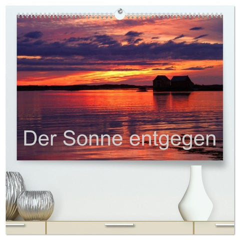 Der Sonne entgegen (hochwertiger Premium Wandkalender 2027 DIN A2 quer), Kunstdruck in Hochglanz