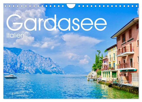 Gardasee, Italien (Wandkalender 2027 DIN A4 quer), CALVENDO Monatskalender