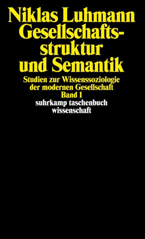 Gesellschaftsstruktur und Semantik