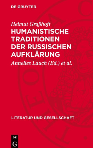 Humanistische Traditionen der russischen Aufklärung