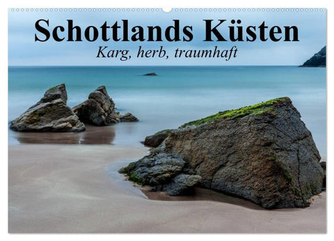 Schottlands Küsten. Karg, herb, traumhaft (Wandkalender 2026 DIN A2 quer), CALVENDO Monatskalender