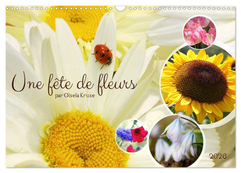 Une fête de fleurs (Calendrier mural 2026 DIN A3 vertical), CALVENDO calendrier mensuel